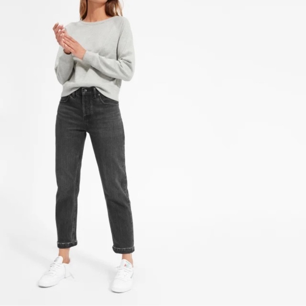 Everlane Relaxed Boyfriend High Rise Jeans